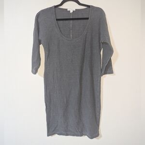 James Perse Gray Mini Dress